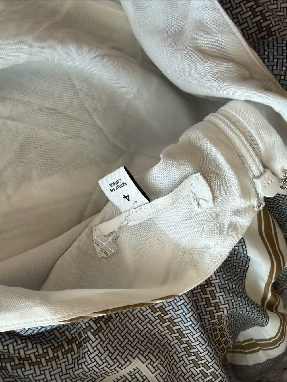 Cotton silk maxi dress banana republic - Picture 9 of 9